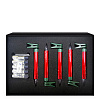 Свечи Lumix Deluxe Red Crystal (5 шт.)